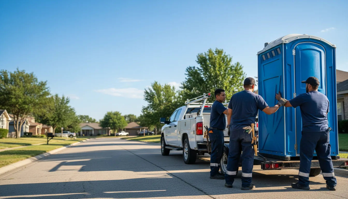 Portable Toilet Rental in Haddonfield, NJ near me